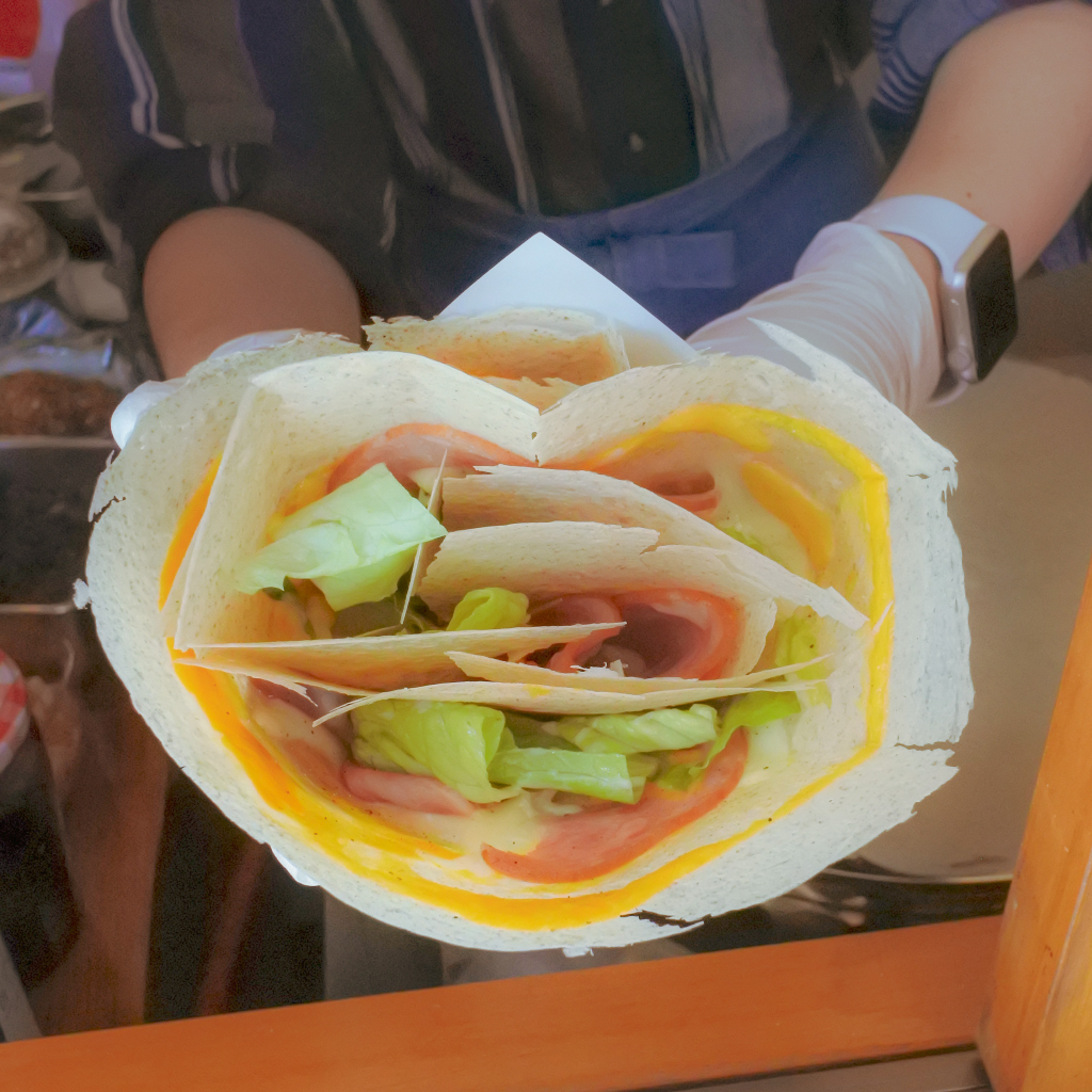 COTORIDOの美味しそうなクレープ